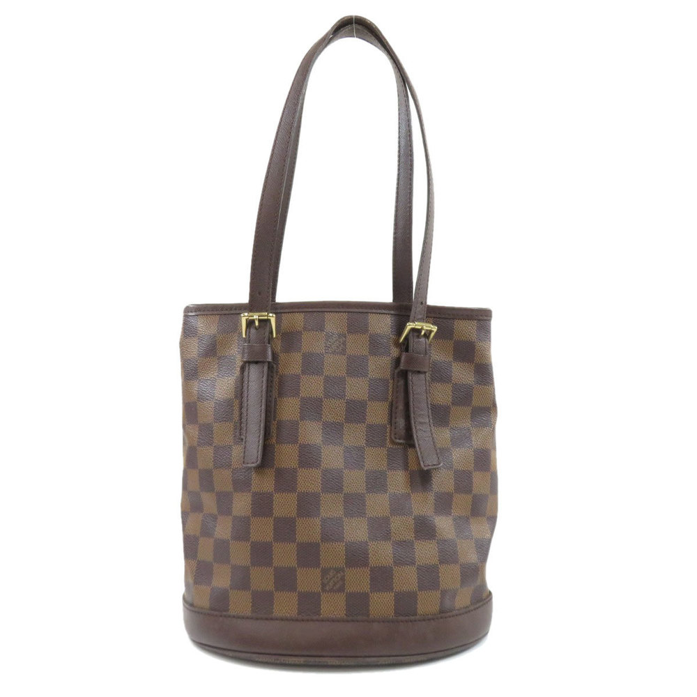 Louis Vuitton Marais Damier Ebene Handbag Damier Canvas